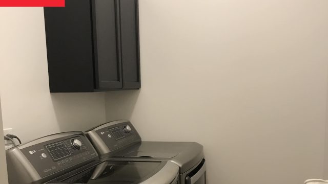 Innovative Laundry Room Transformation: A Family's Tetris Approach