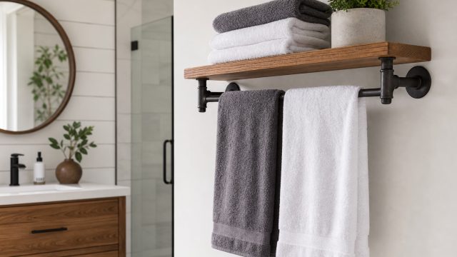 Transform Your Bathroom with This Affordable Towel Rack Solution | trik main zeus olympus, messi pok